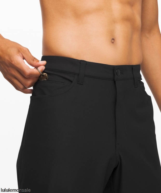 Lululemon Deutschland DELULU1079 | Schwarz Abc Classic-fit Hose 34 Warpstreme
